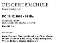 Lirich Aufführung die Geisterschule