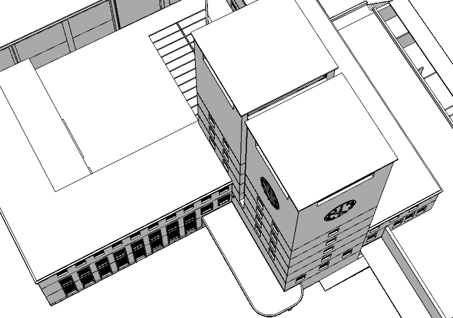 Wasserturm in 3d