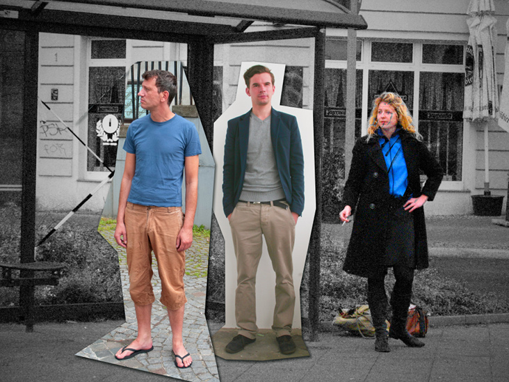 Die Eintagsfliegen Crew am Start ihrer Ruhrgebietstour Die Eintagsfliegen Crew am Start ihrer Ruhrgebietstour