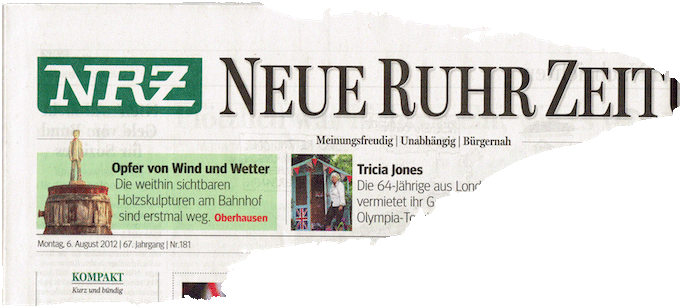 NRZ 6. August 2012 Titelblatt NRZ 6. August 2012 Titelblatt