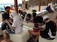 Workshop am Strand