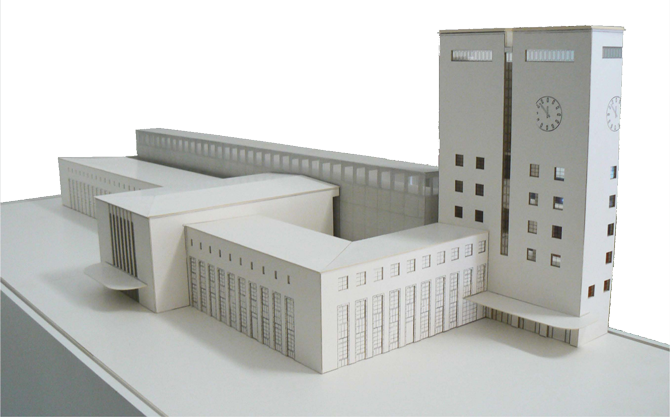 Ansicht des Hauptbahnhofs Oberhausen Ansicht des Hauptbahnhofs Oberhausen